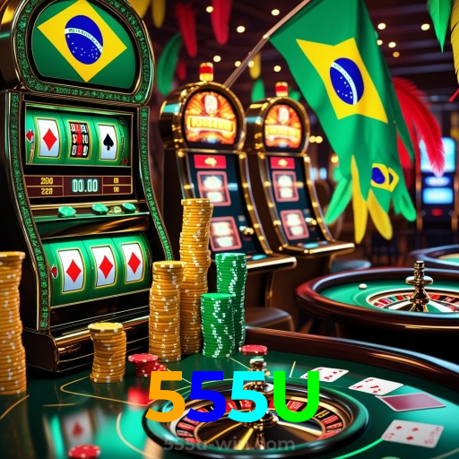 555U：Onde o futebol e o cassino online se encontram para grandes prêmios!