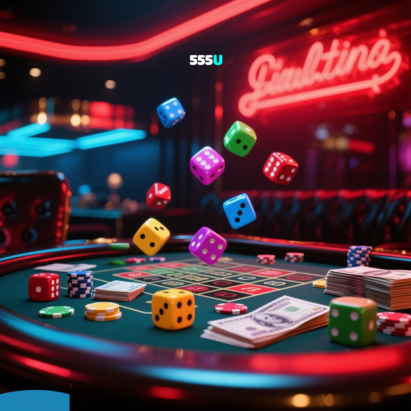 555U:Jogue slots, poker e aposte no futebol para prêmios incríveis!