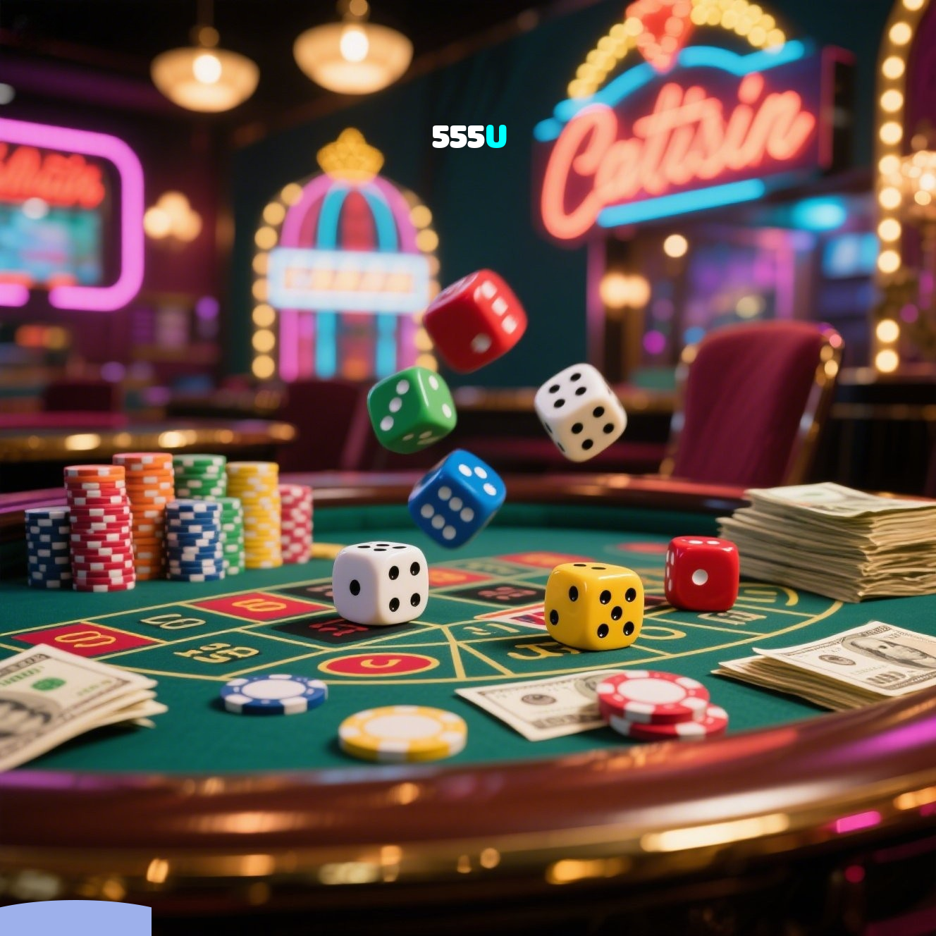 555U：Jogue poker, aposte no futebol e leve grandes prêmios em nosso cassino!