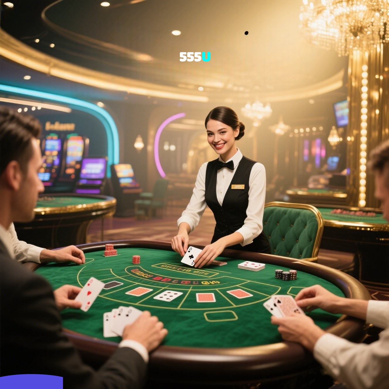 555U:Jogue slots, blackjack e aposte ao vivo no futebol com segurança!