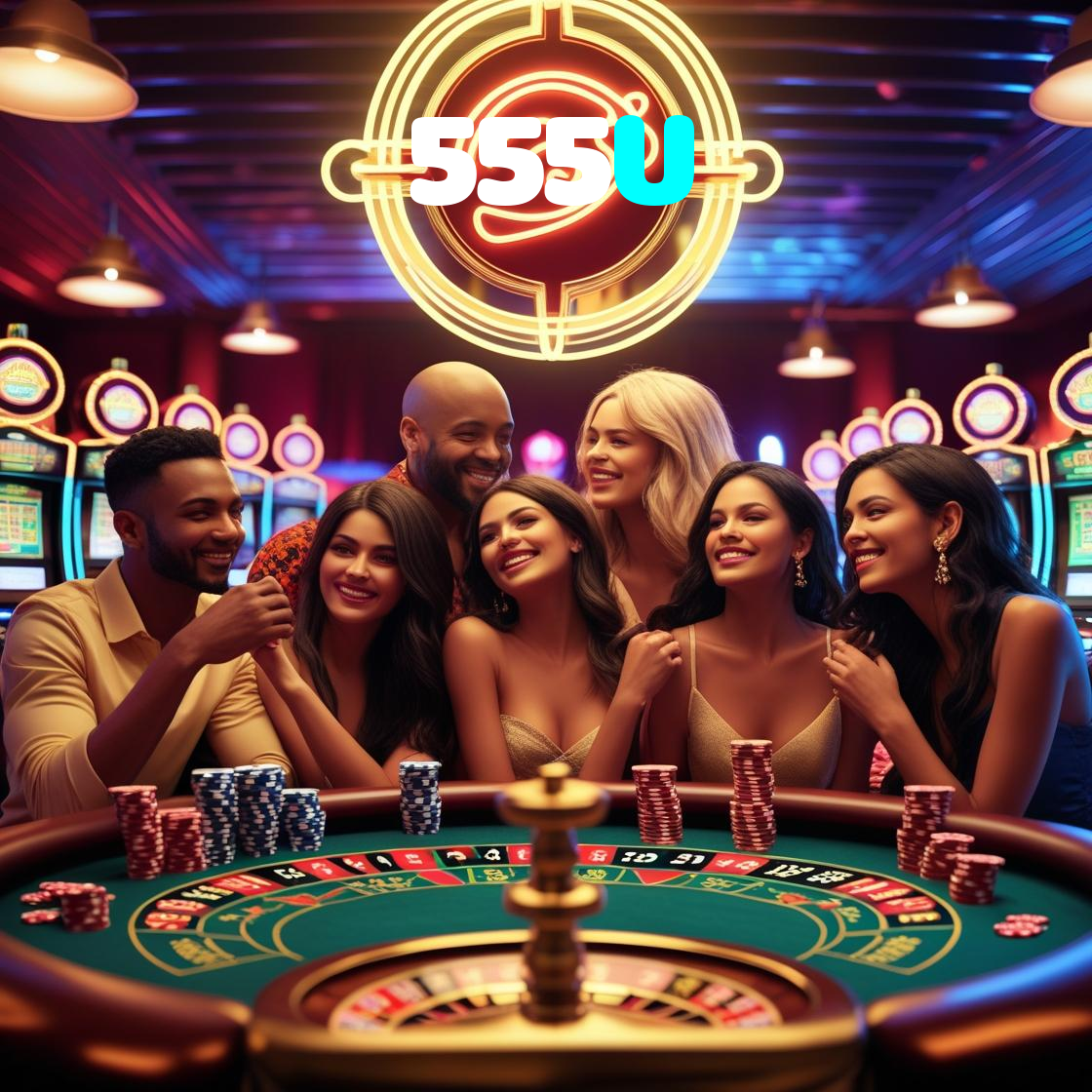 555U：Onde a diversão e a sorte se encontram: poker, roleta e futebol online!