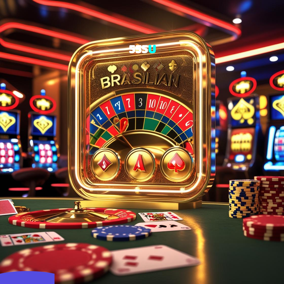 555U：Jogue poker e vença como um verdadeiro campeão!