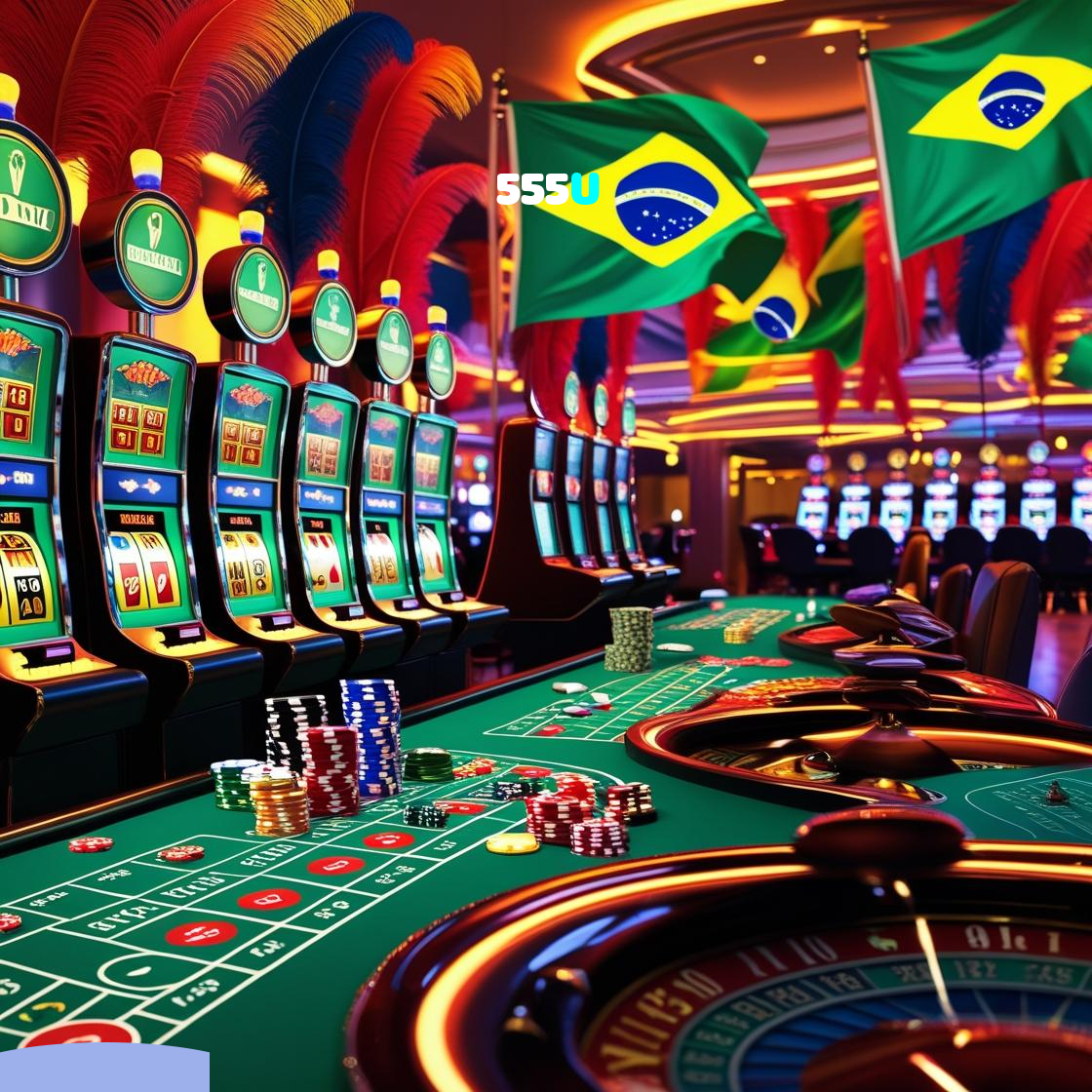 555U：Jogue nas slots e conquiste vitórias épicas!