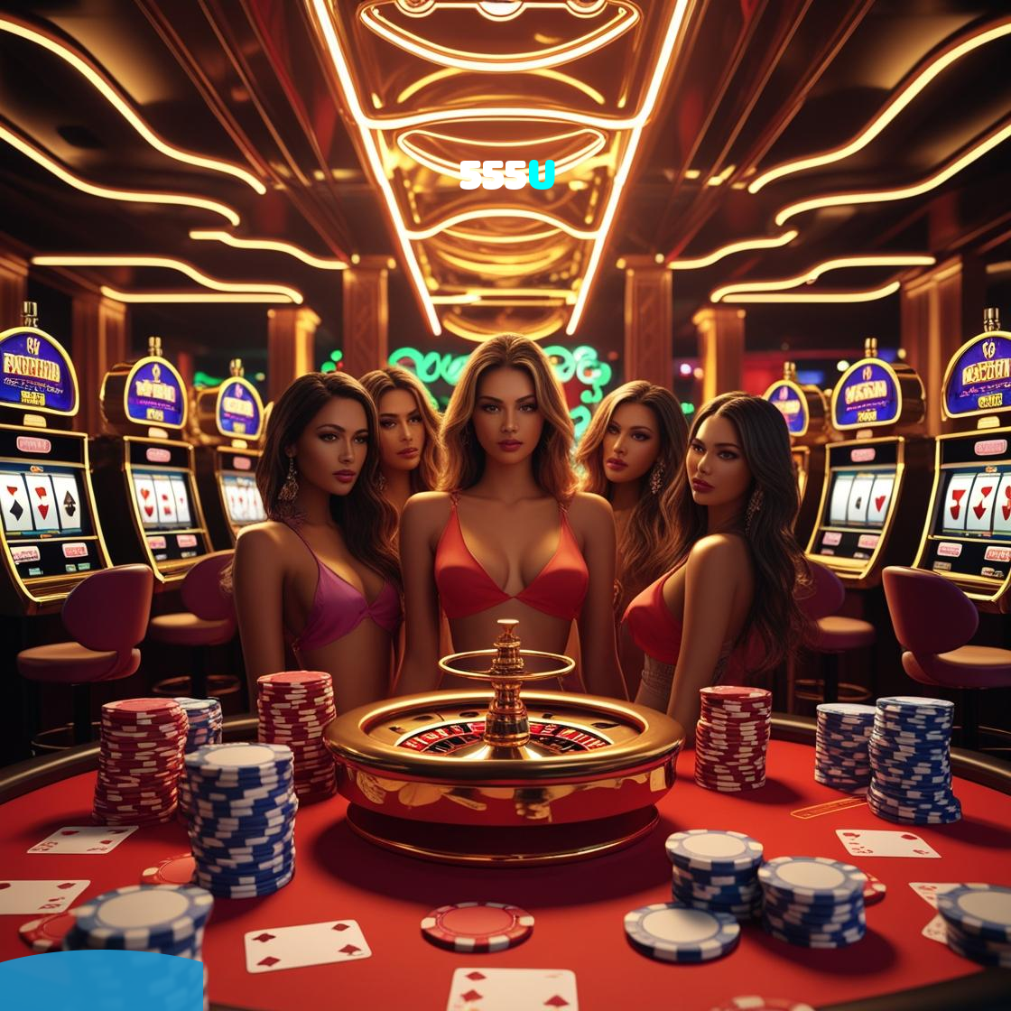 555U：Divirta-se com poker, blackjack e aposte no futebol online!