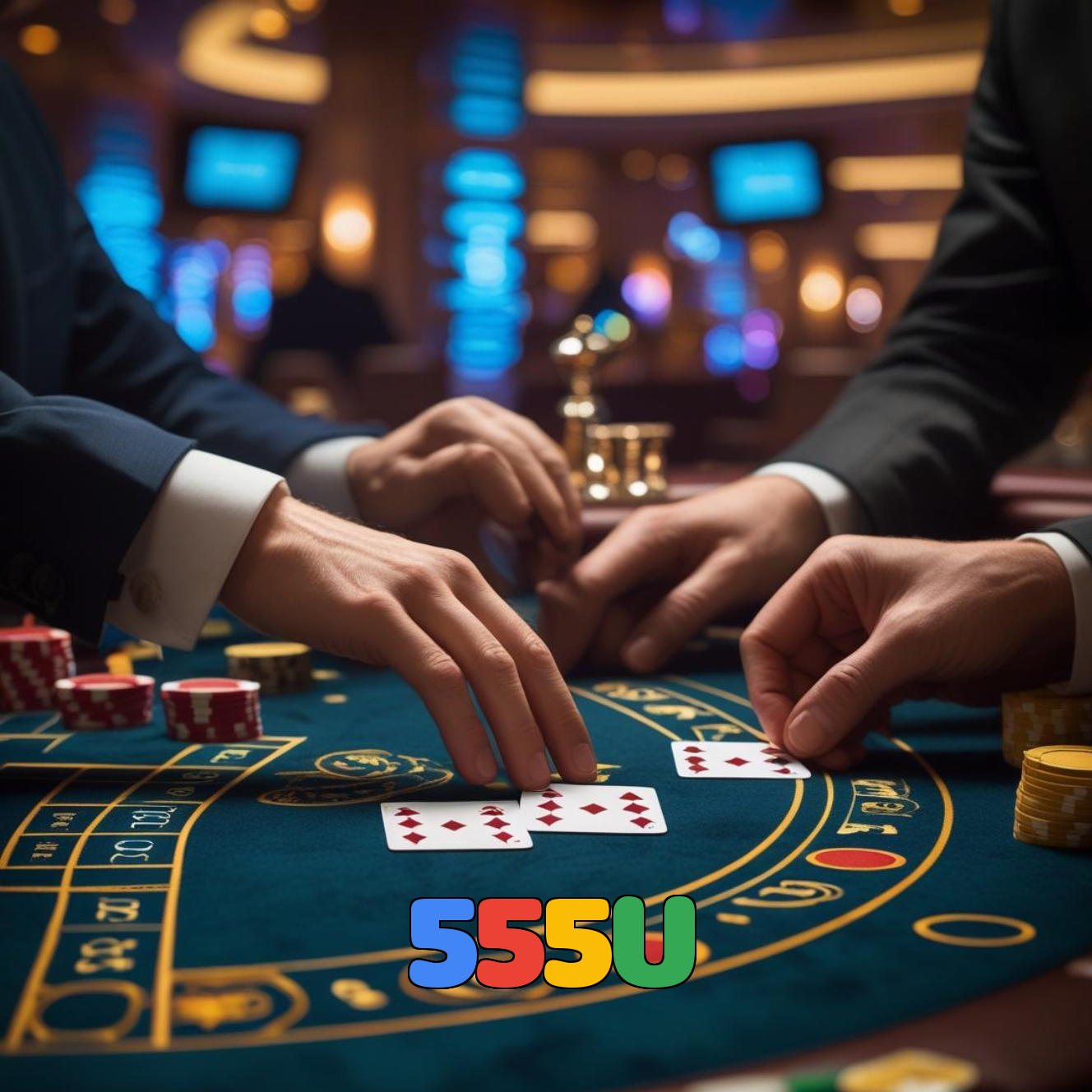 555U:Aposte no futebol, jogue poker e conquiste vitórias épicas!