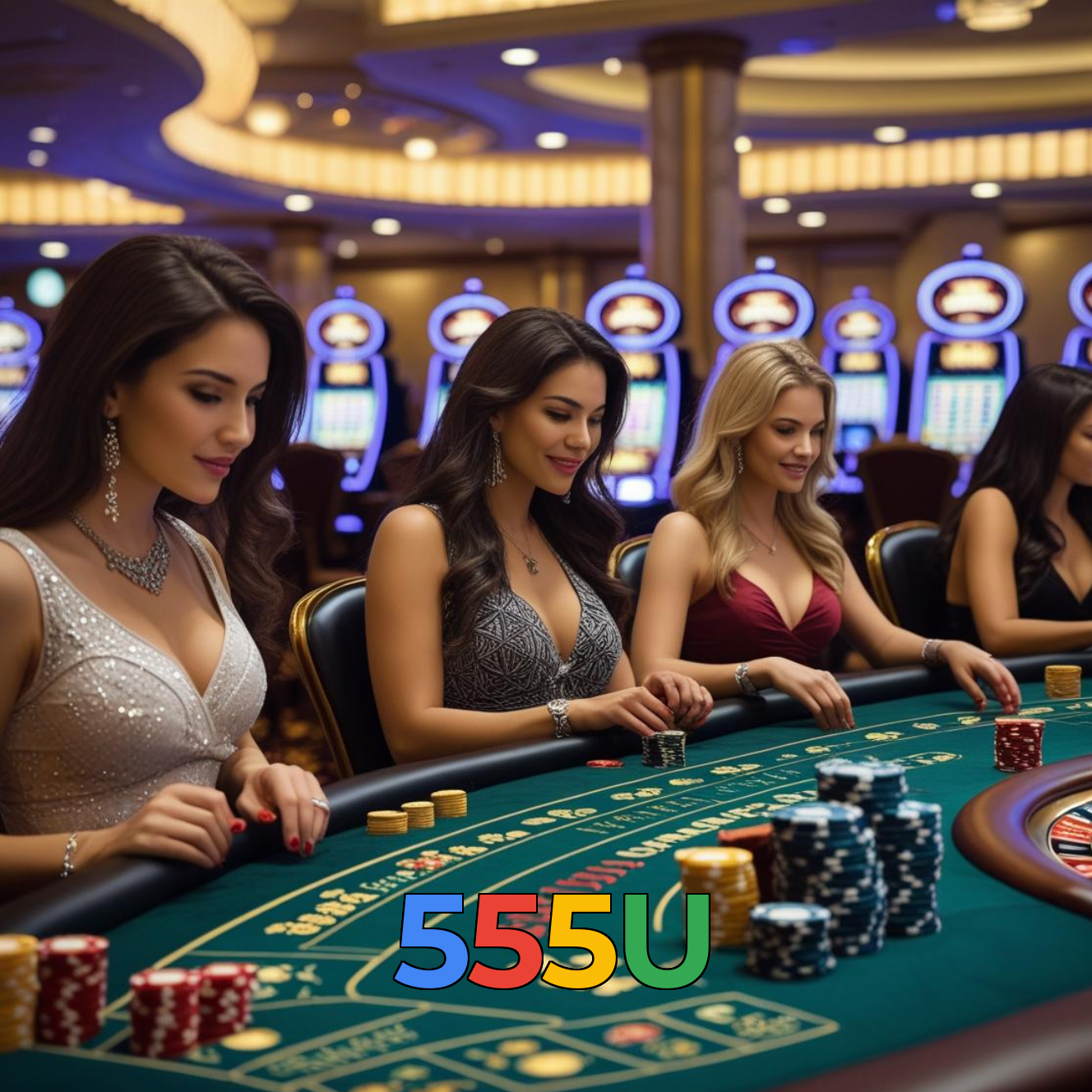 555U:Jogue nas slots e conquiste vitórias épicas!