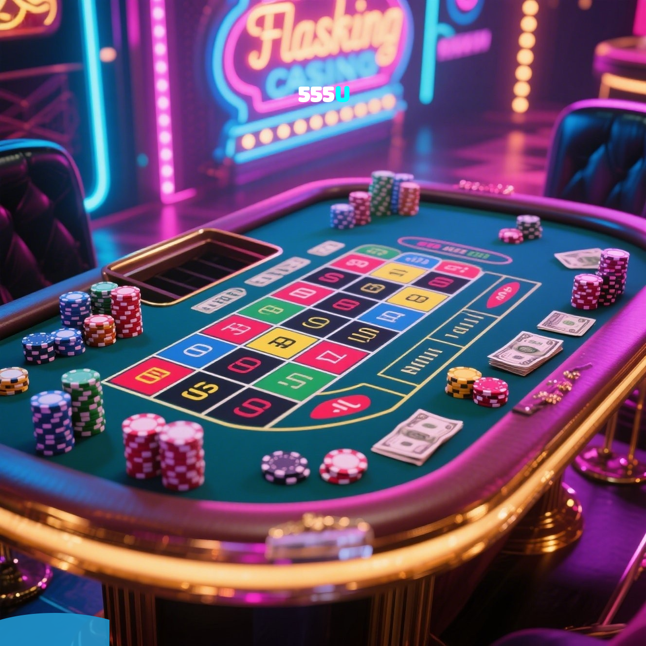 555U:Jogue nas slots e ganhe prêmios surreais!
