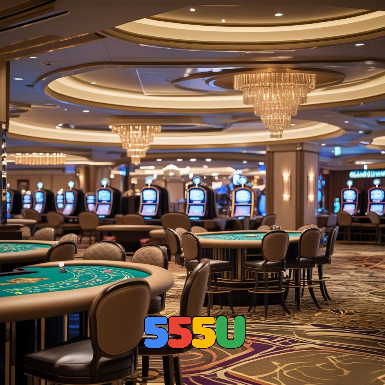 555U：Jogue poker no nosso cassino e mostre sua habilidade!