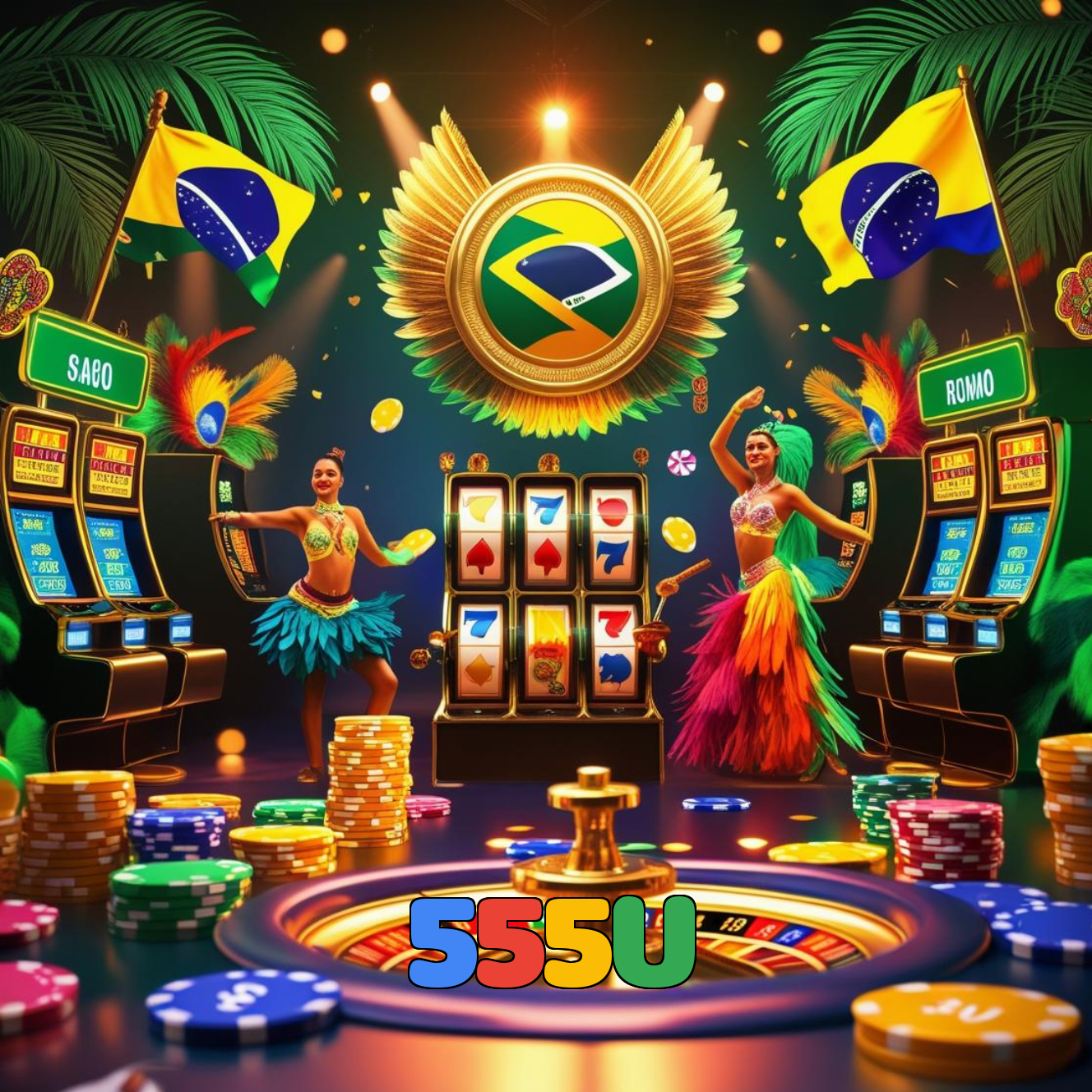 555U：Jogue nas nossas slots e conquiste prêmios de tirar o fôlego!