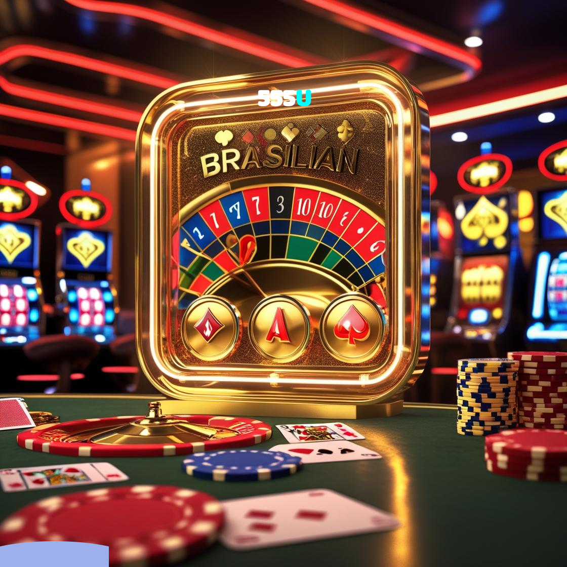 555U:Aposte nas melhores mesas de poker e vença como nunca!
