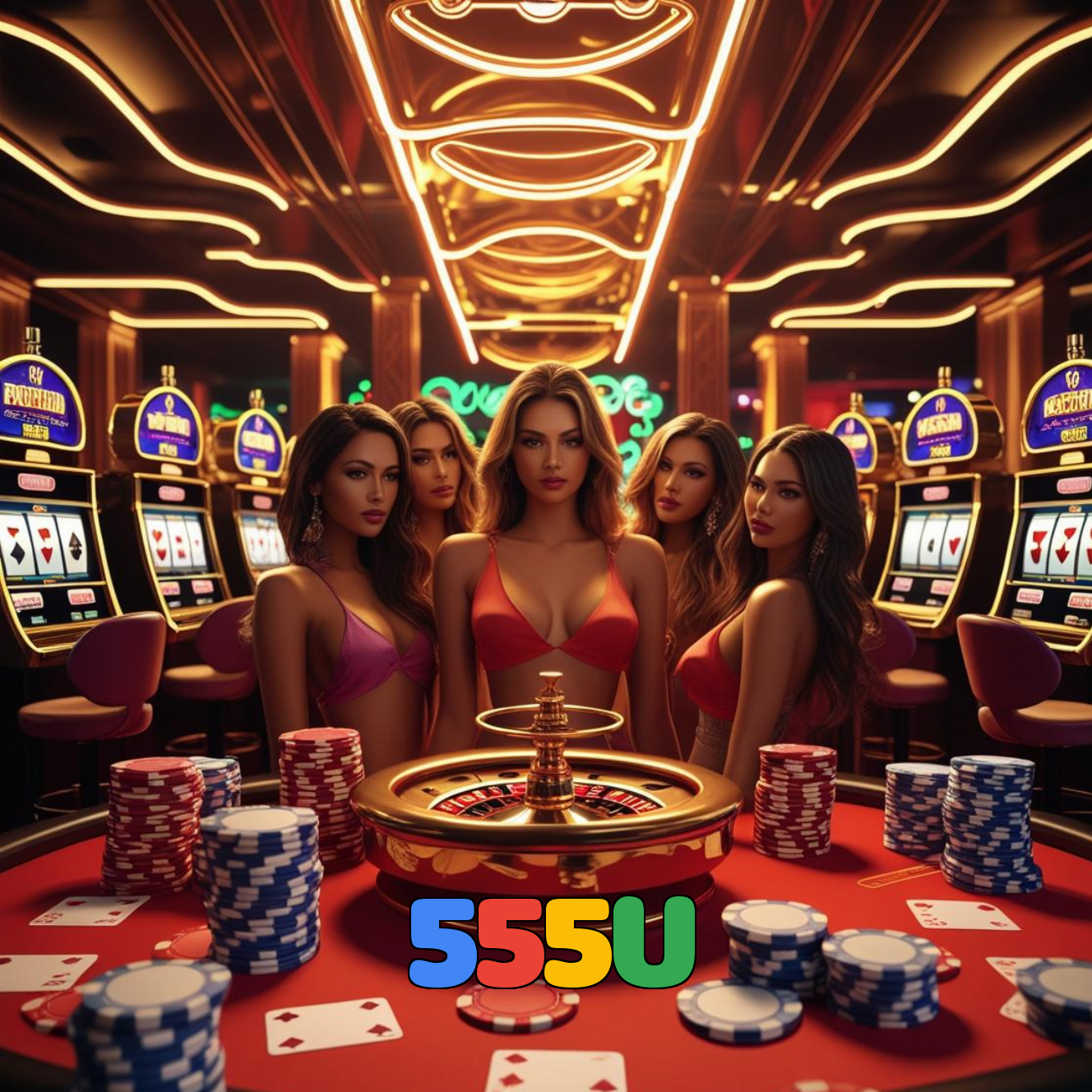 555U:Cada giro é uma nova chance de ganhar! Venha para as slots agora!