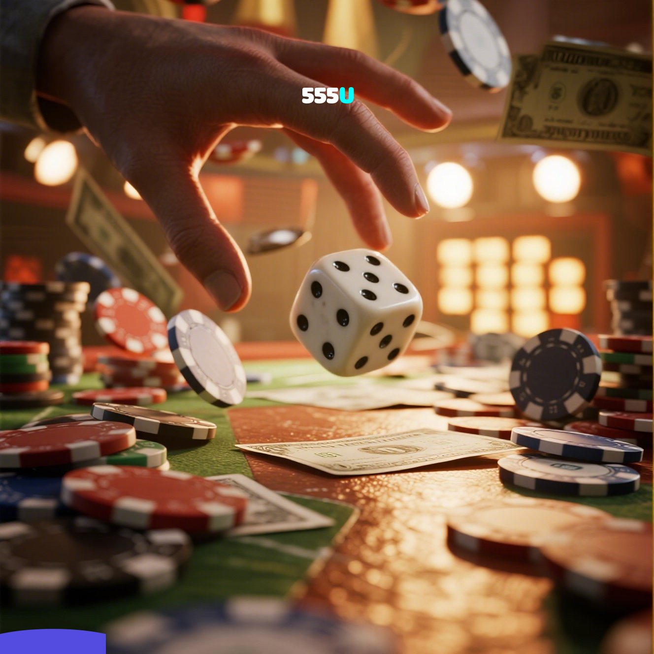 555U:Vença grandes prêmios nas mesas de poker online!