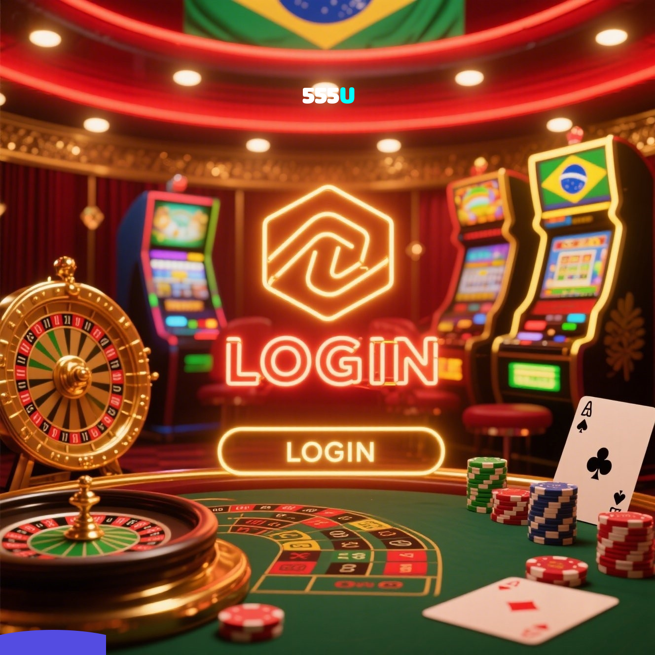 555U:Jogue slots, poker e aposte no futebol online para grandes prêmios!