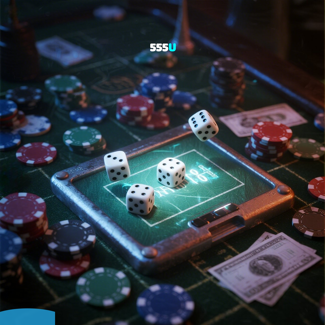555U:Jogue poker e mostre suas habilidades para ganhar!