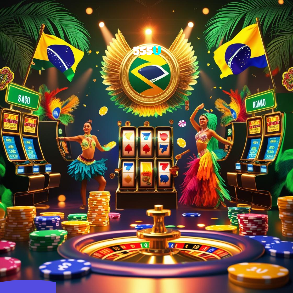 555U:Jogue slots, aposte no futebol e vença em grandes mesas de poker!