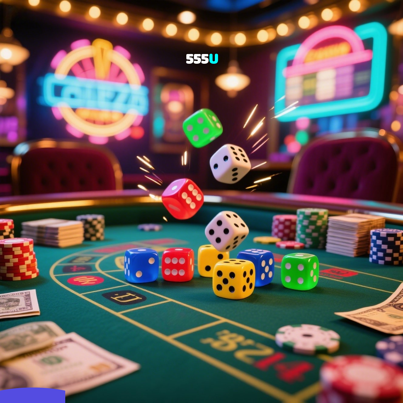 555U:Jogue poker e vença como um verdadeiro campeão!