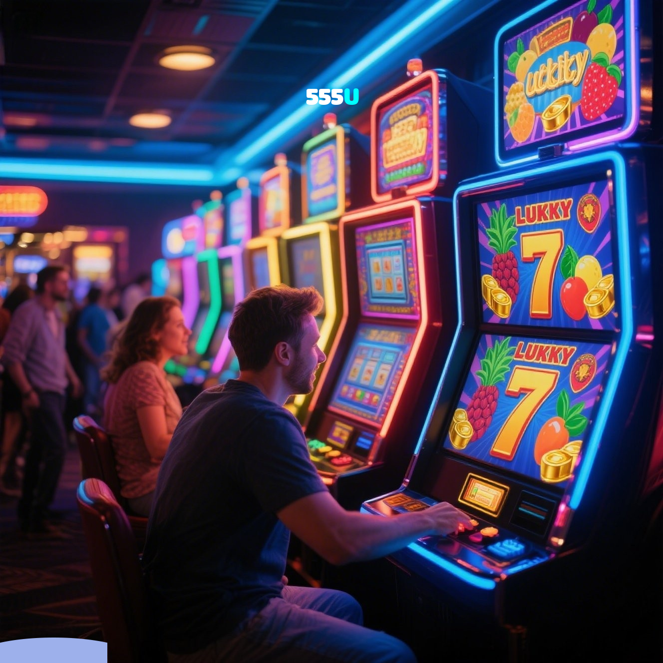 555U:Aposte nas roletas e leve o jackpot para casa!