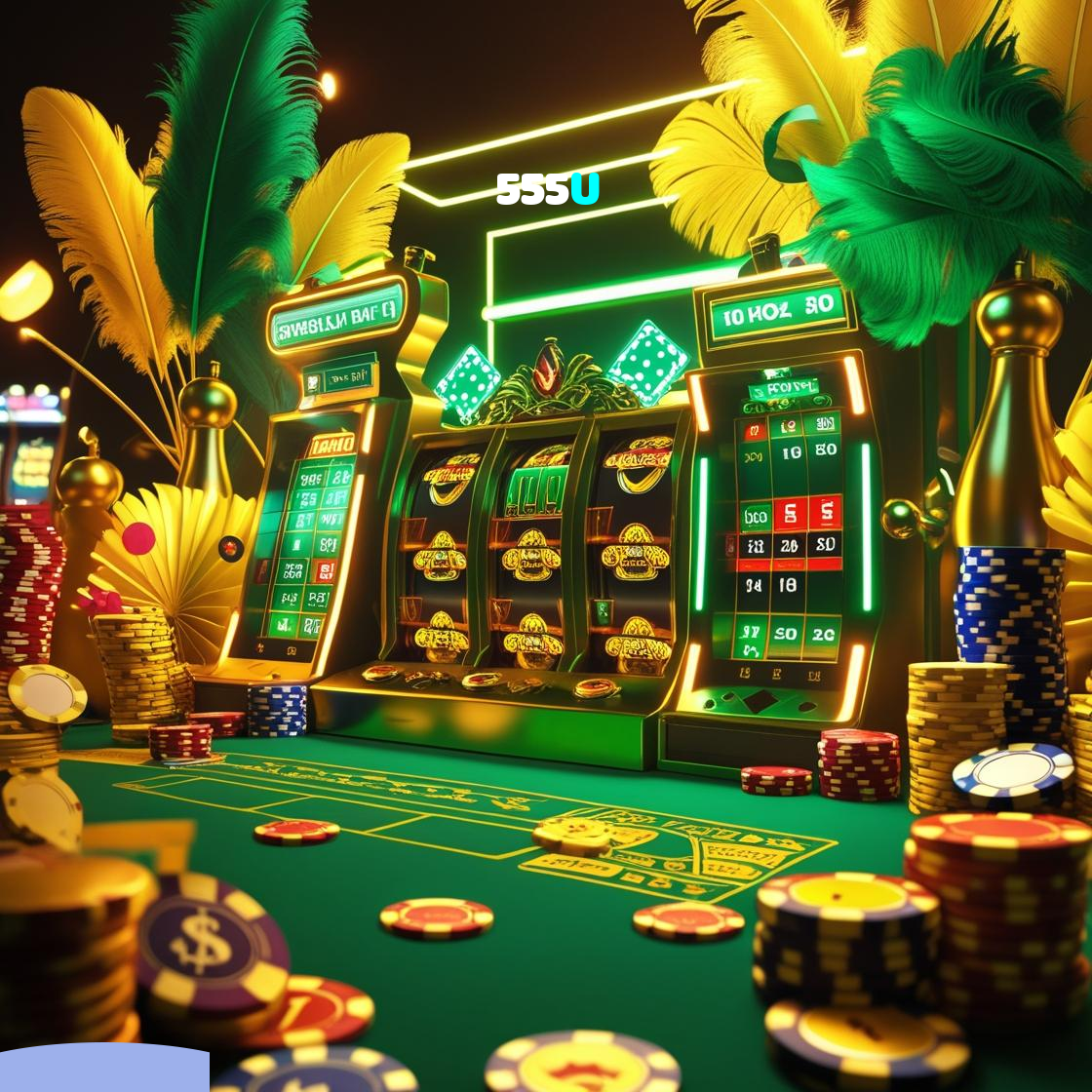 555U:Aposte no futebol e conquiste prêmios em blackjack e poker!