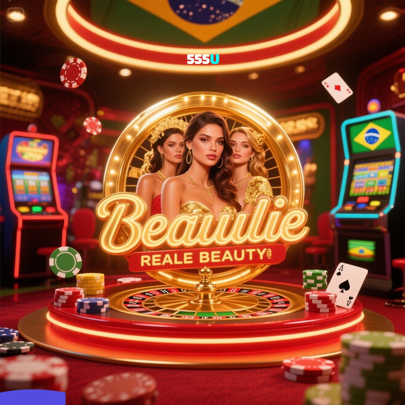 555U:Diversão sem limites com roleta, blackjack e apostas em futebol ao vivo!
