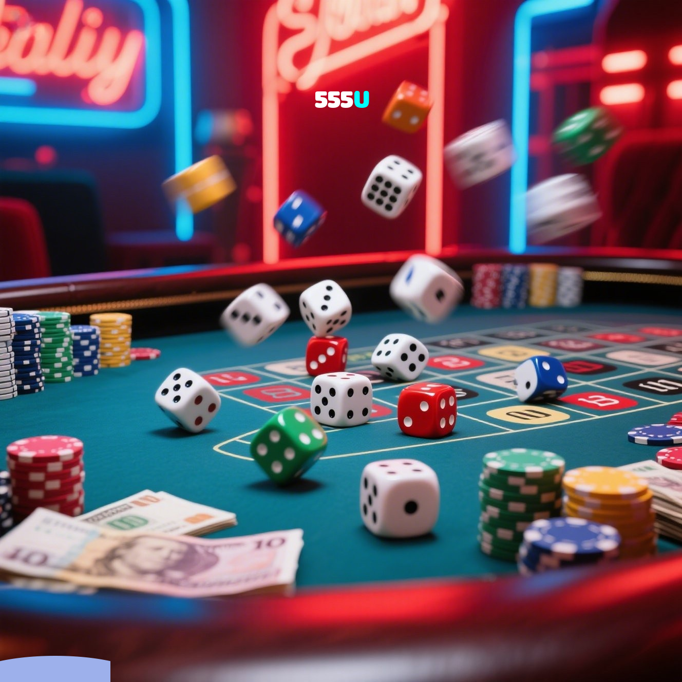 555U:Gire as slots e conquiste jackpots de tirar o fôlego!