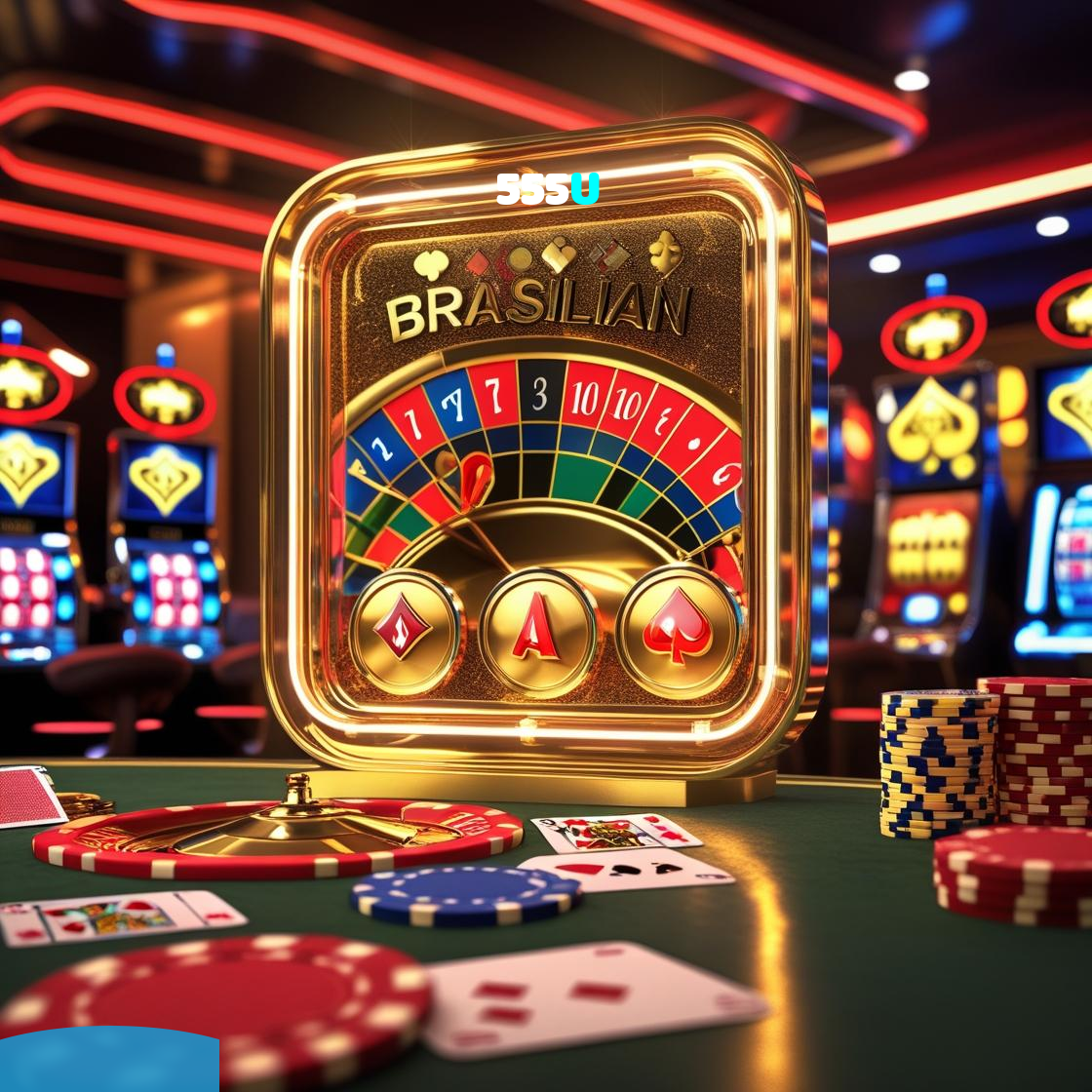 555U：Entre na ação! Aposte nas slots e conquiste grandes vitórias!