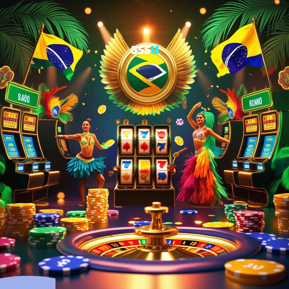 555U:Aposte nas mesas de poker e ganhe vitórias épicas!