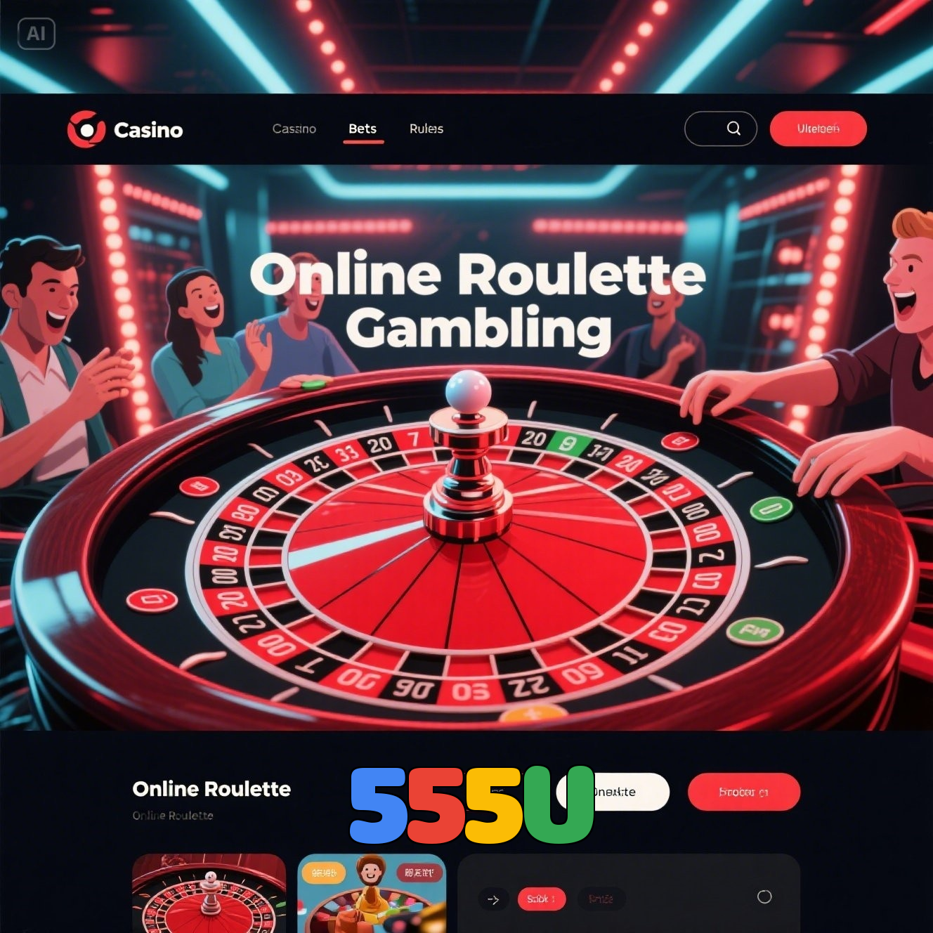 555U：O melhor cassino online para apostas esportivas e jogos como blackjack!