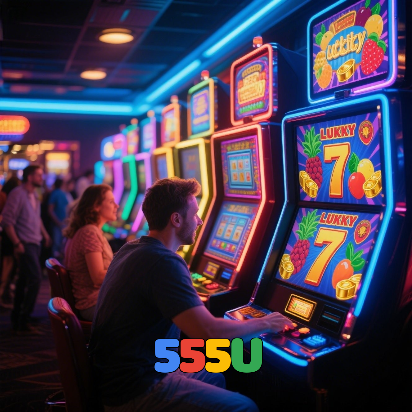 555U:A diversão nunca para! Entre no nosso cassino e jogue os melhores jogos!