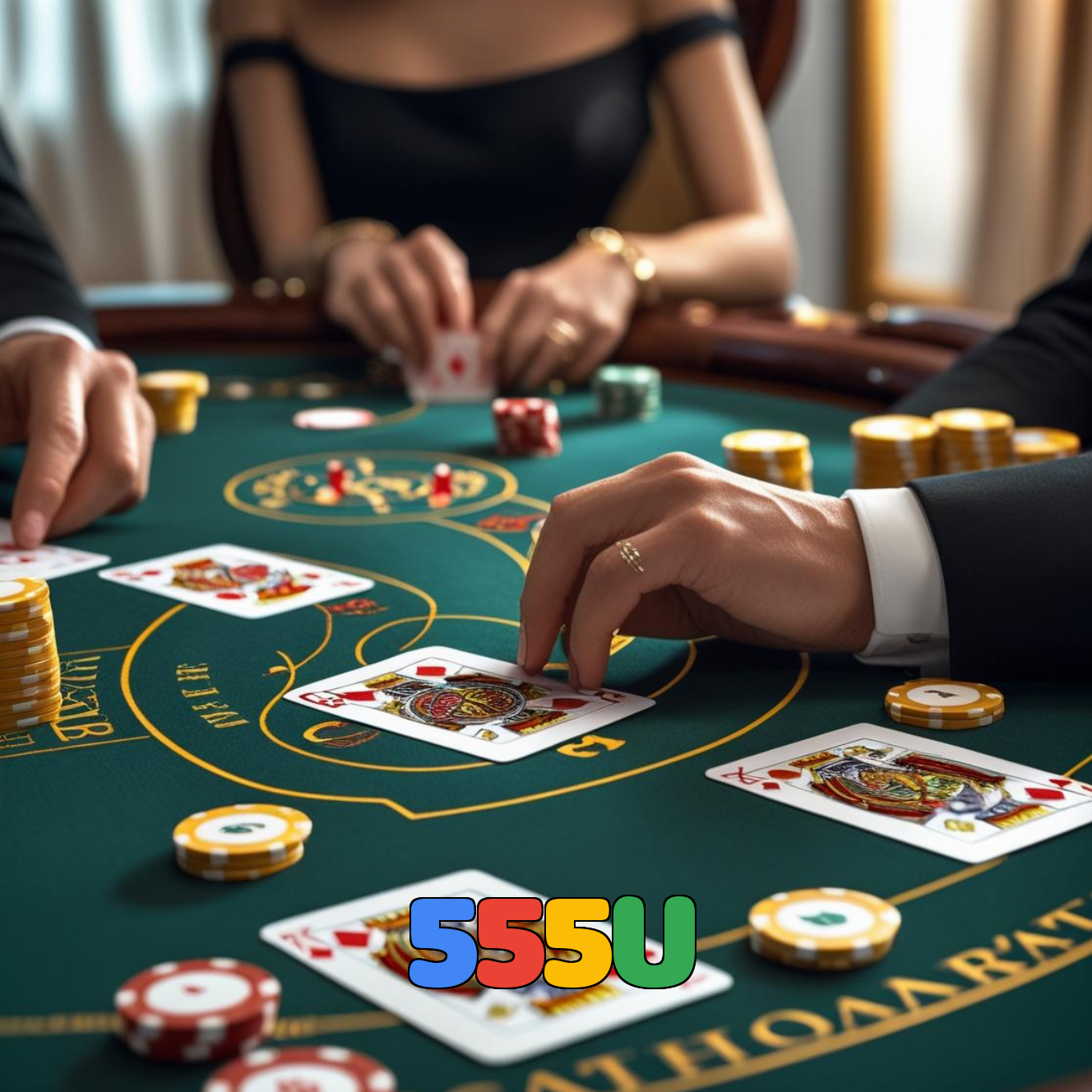 555U：Vença no poker e mostre que você é um mestre das cartas!