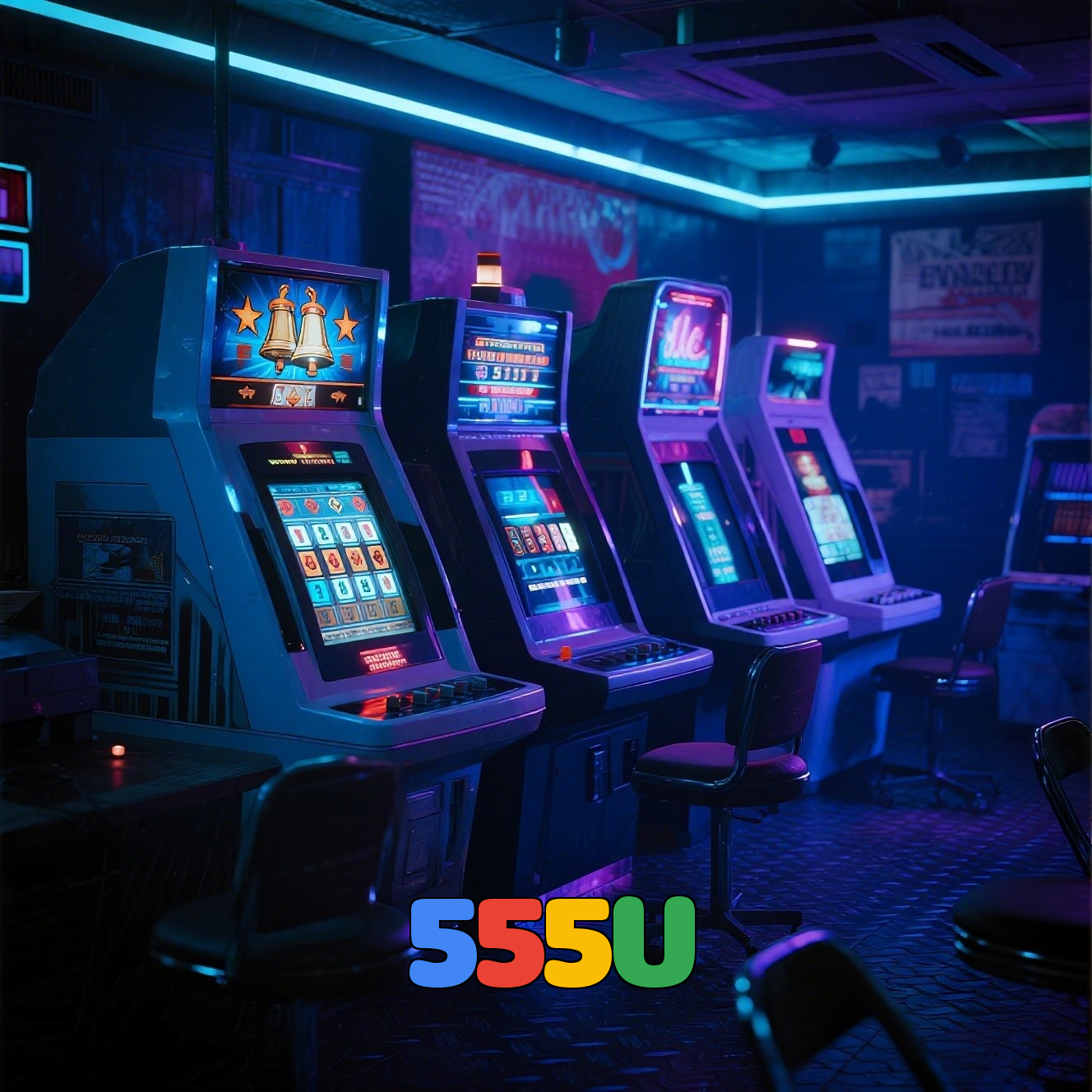 555U：Mostre sua habilidade nas mesas de poker e vença os adversários!
