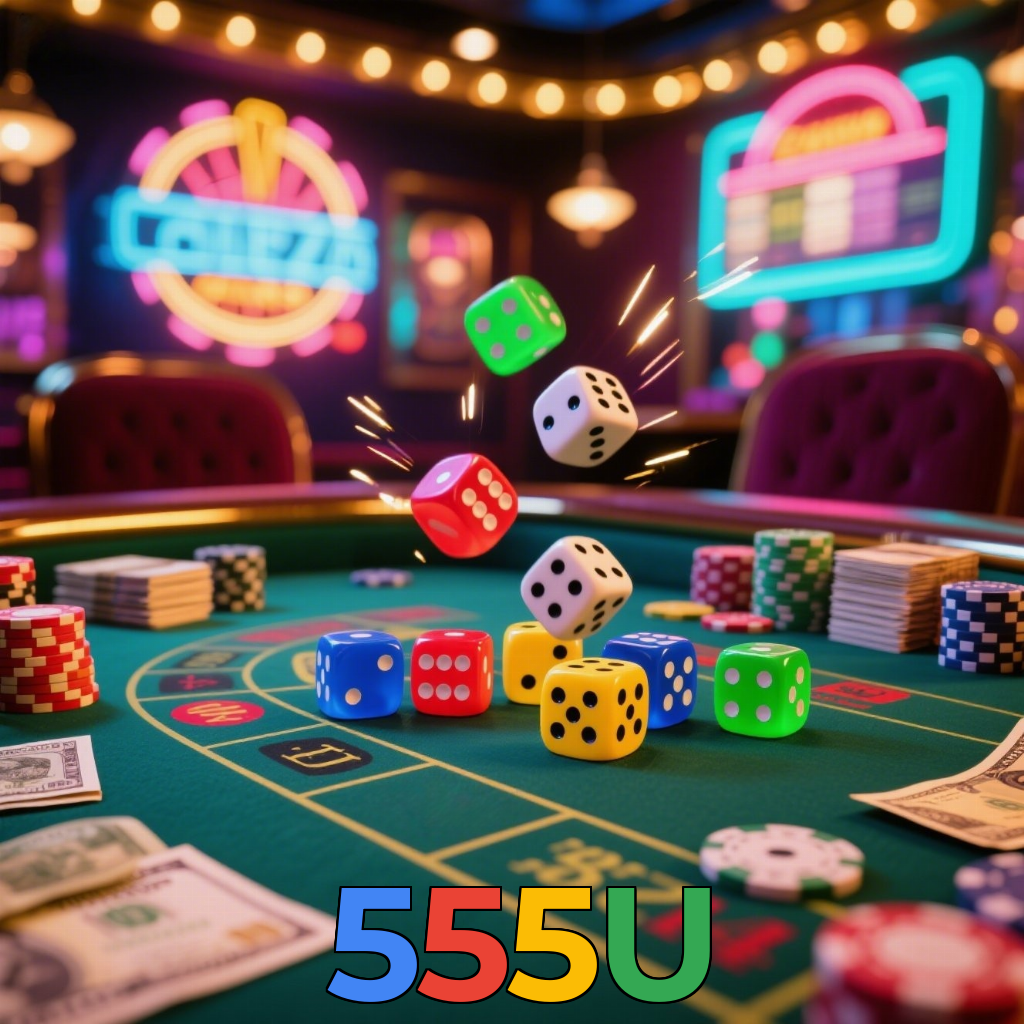 555U:Jogue nas mesas de poker e se torne um campeão das cartas!