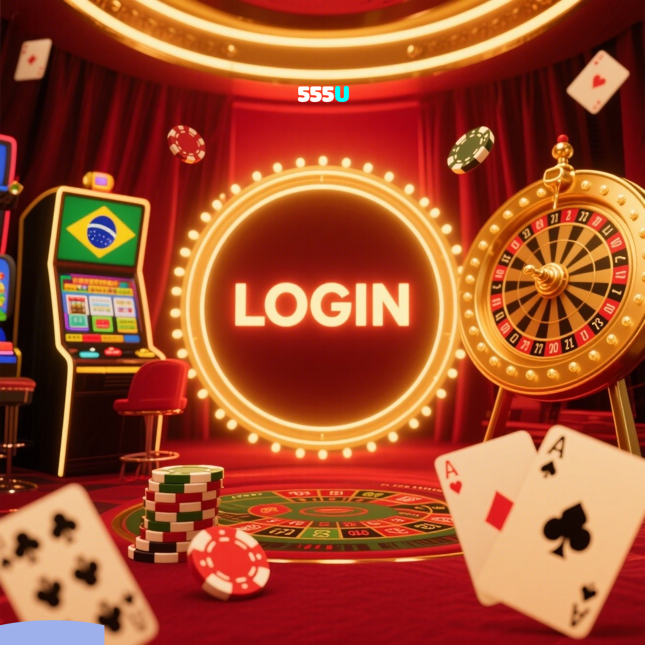 555U:Jogue slots, poker e aposte no futebol para prêmios incríveis!