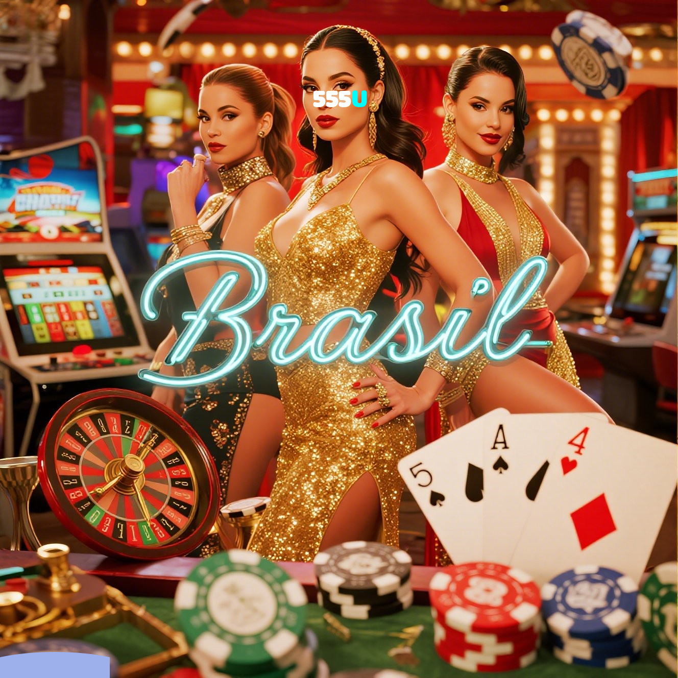 555U:Divirta-se com poker, blackjack e aposte no futebol online!