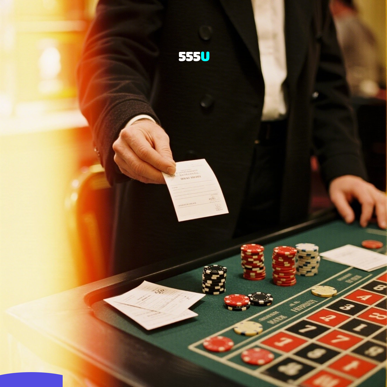 555U:Mostre sua habilidade nas mesas de poker e vença os adversários!
