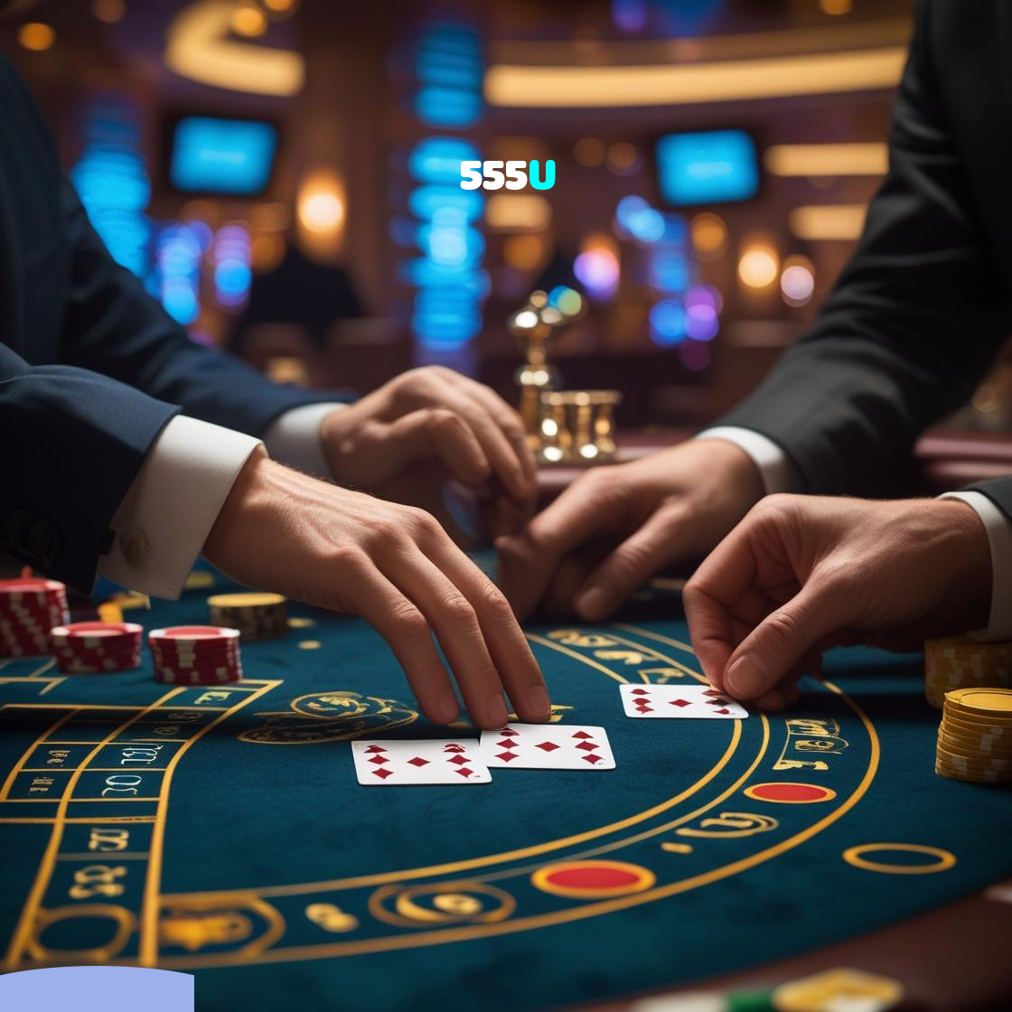 555U:Aposte no futebol e jogue blackjack para grandes vitórias!