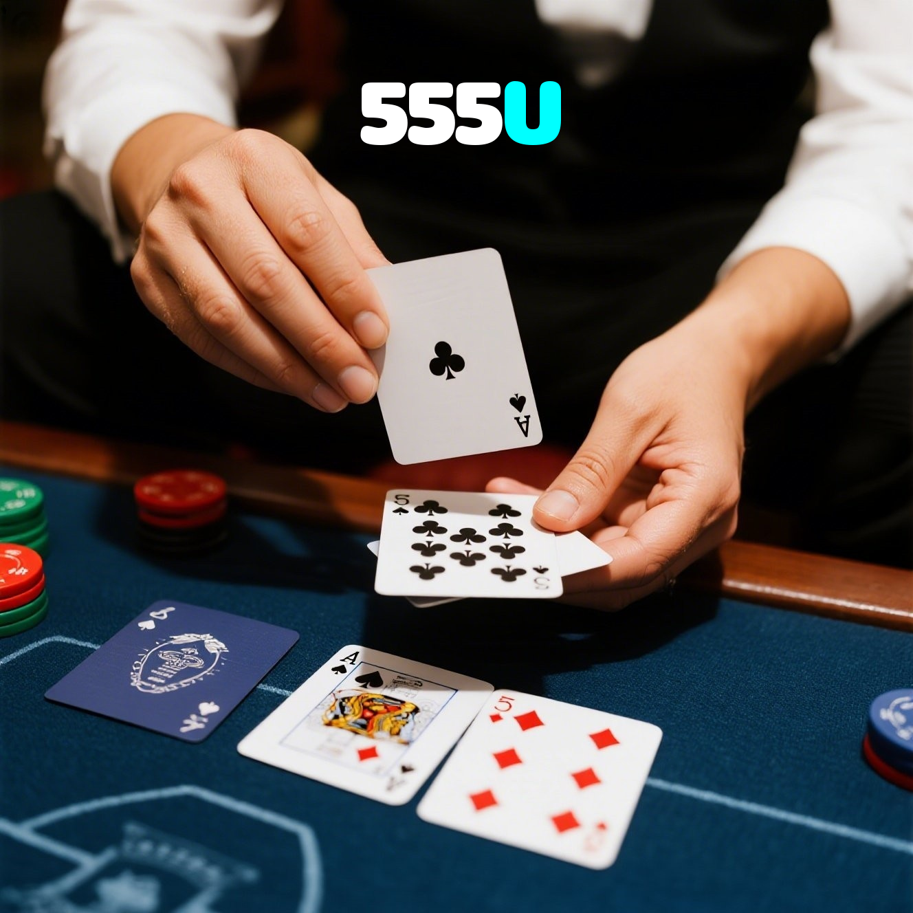 555U:Jogue nas mesas de poker e vença como um profissional!