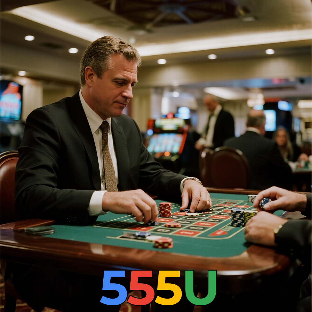 555U:Onde a diversão nunca acaba: poker, roleta e apostas no futebol!
