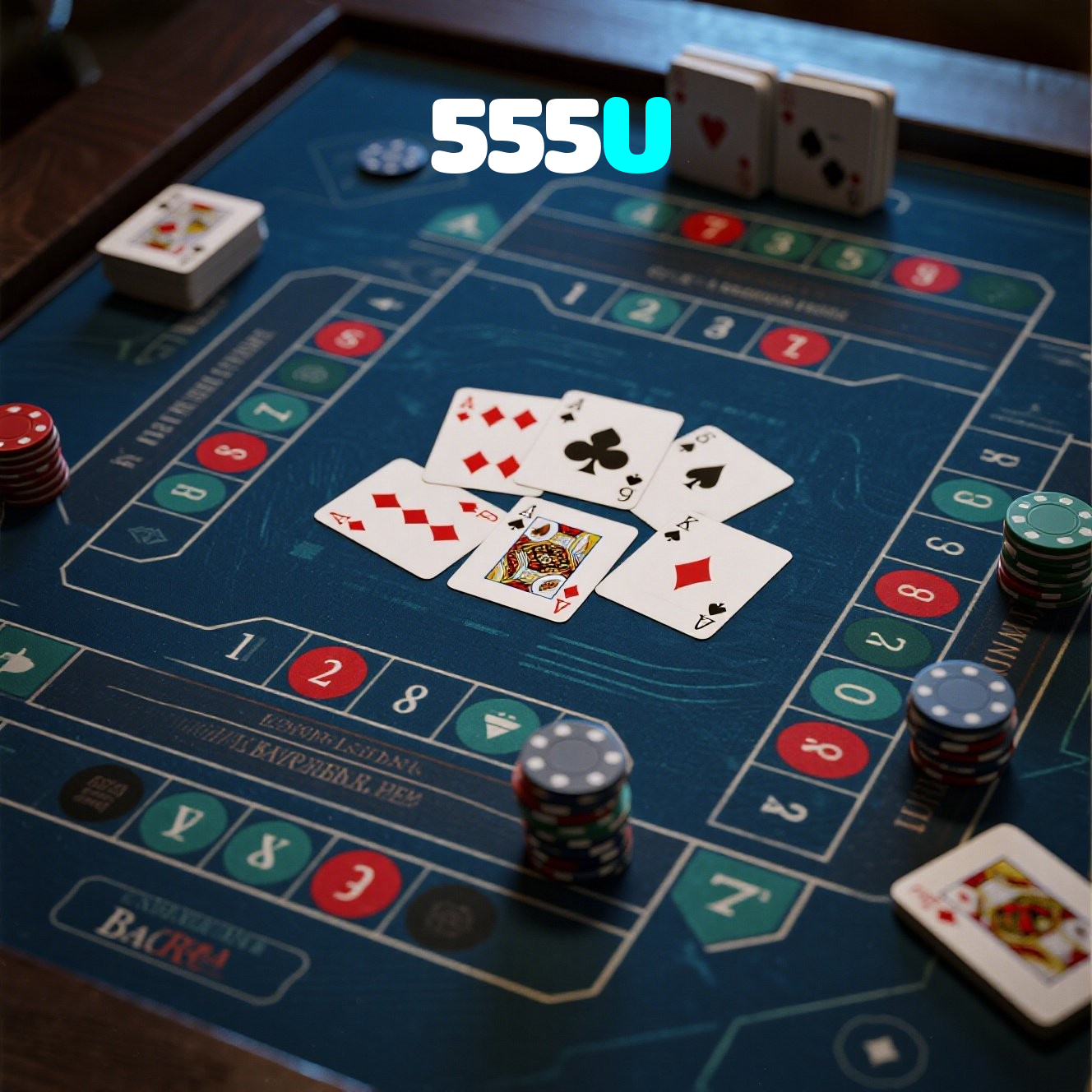 555U：Vire o mestre das cartas! Jogue poker online e vença!