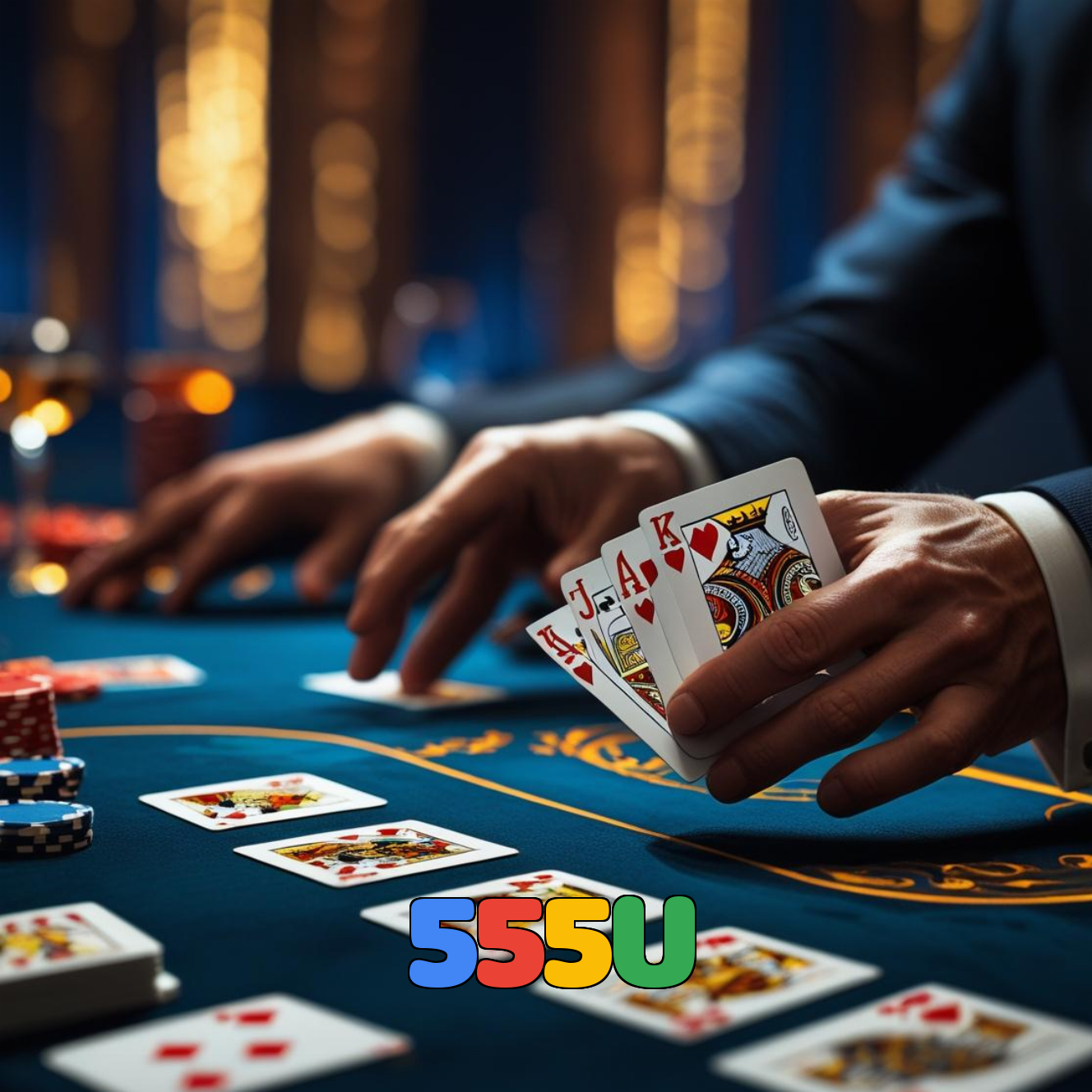 555U：Jogue poker no nosso cassino e conquiste vitórias épicas!