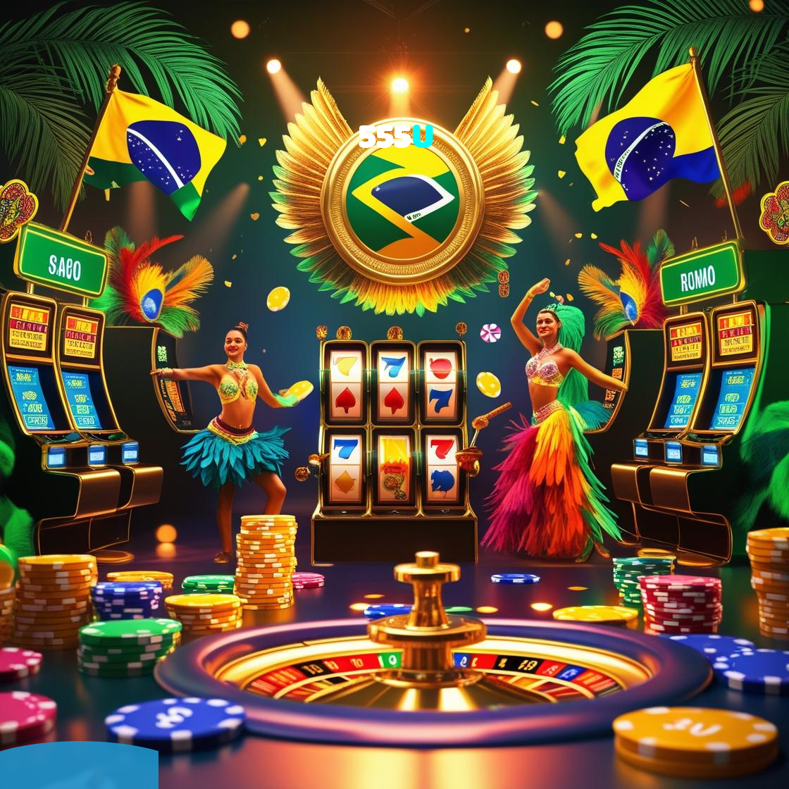 555U:Jogue poker, aposte no futebol e ganhe prêmios ao vivo!