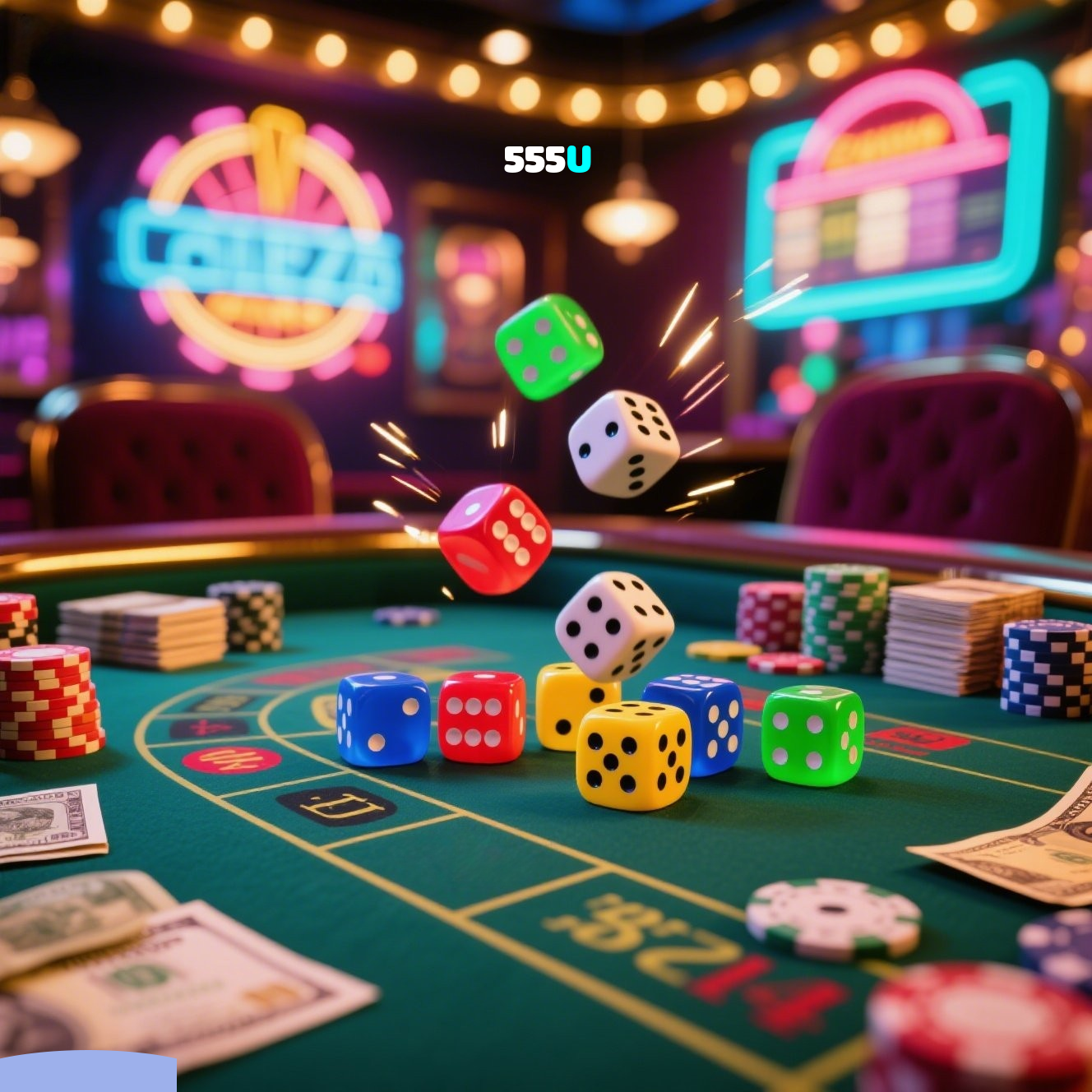 555U：Jogue poker, aposte no futebol e ganhe em grande estilo!