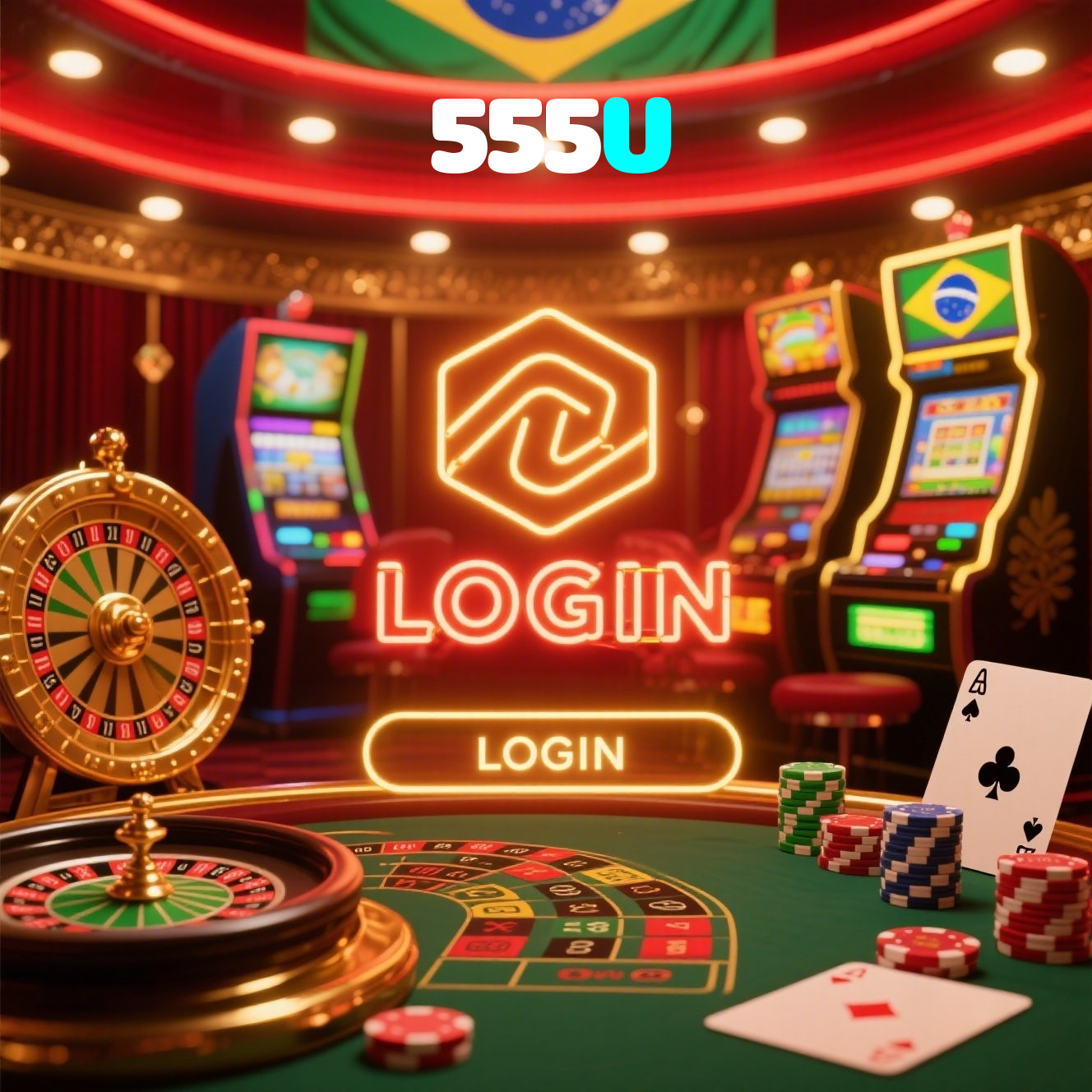 555U:Jogue nas slots e ganhe prêmios surreais!